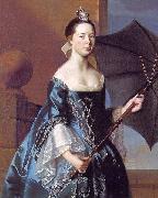John Singleton Copley Mrs Benjamin Pickman oil painting on canvas
